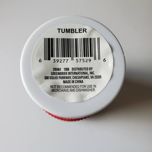 Christmas Trucks Print Tumbler Coffee Tea NEW - Picture 4 of 5